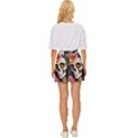 Sugar Skull Mini Front Wrap Skirt View4