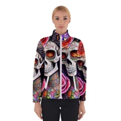 Sugar Skull Women s Bomber Jacket