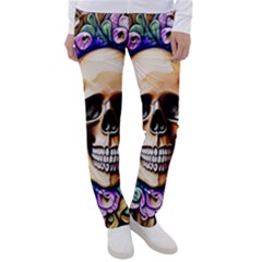 Gothic Skull Women s Casual Pants by GardenOfOphir