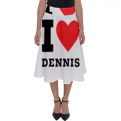 I Love Dennis Perfect Length Midi Skirt by ilovewhateva