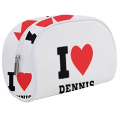 I Love Dennis Make Up Case (medium) by ilovewhateva