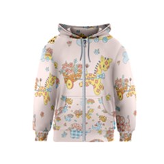 Mohanad Fa Kids  Zipper Hoodie by mohanadfa