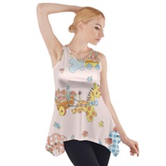 Mohanad Fa Side Drop Tank Tunic