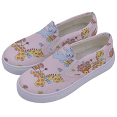 Mohanad Fa Kids  Canvas Slip Ons