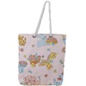 mohanad fa Full Print Rope Handle Tote (Large) View1