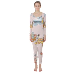 Mohanad Fa Long Sleeve Catsuit by mohanadfa