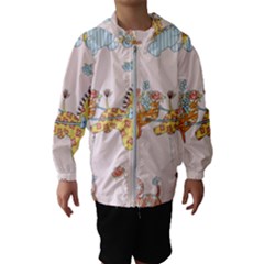 Mohanad Fa Kids  Hooded Windbreaker