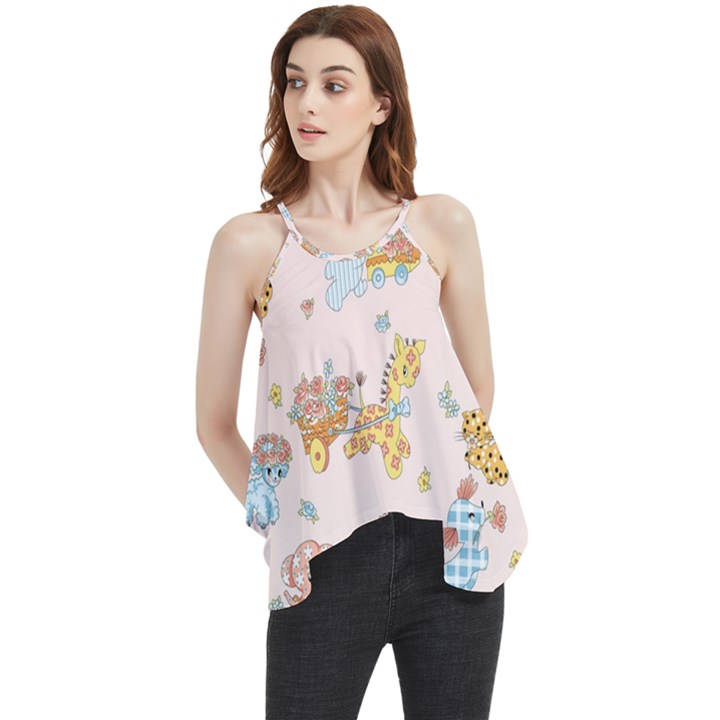 mohanad fa Flowy Camisole Tank Top