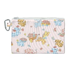 Mohanad Fa Canvas Cosmetic Bag (large) by mohanadfa