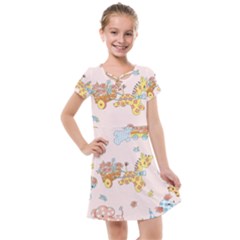 Mohanad Fa Kids  Cross Web Dress