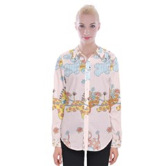 Mohanad Fa Womens Long Sleeve Shirt