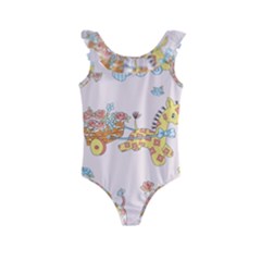 Mohanad Fa Kids  Frill Swimsuit by mohanadfa