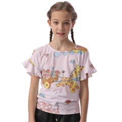 Mohanad Fa Kids  Cut Out Flutter Sleeves by mohanadfa