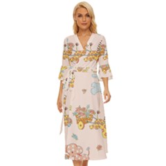 Mohanad Fa Midsummer Wrap Dress