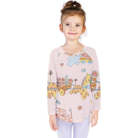 Mohanad Fa Kids  Long Sleeve Tee by mohanadfa