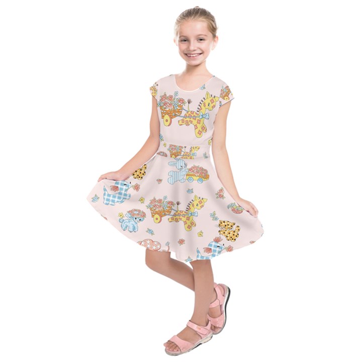 mohanad fa Kids  Short Sleeve Dress