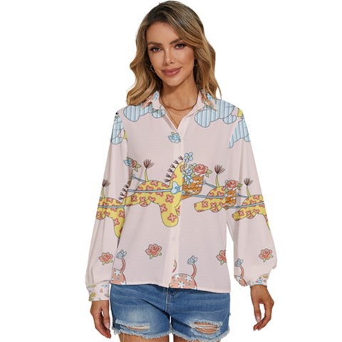 Mohanad Fa Women s Long Sleeve Button Down Shirt by mohanadfa