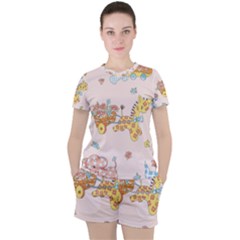 Mohanad Fa Women s Tee And Shorts Set