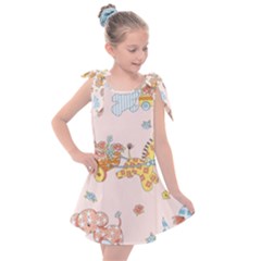 Mohanad Fa Kids  Tie Up Tunic Dress by mohanadfa