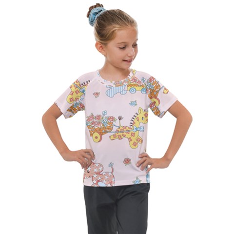 Mohanad Fa Kids  Mesh Piece Tee by mohanadfa