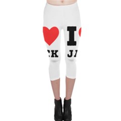 I Love Jack Capri Leggings  by ilovewhateva