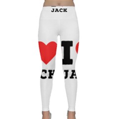 I Love Jack Classic Yoga Leggings by ilovewhateva