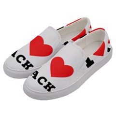 I Love Jack Men s Canvas Slip Ons by ilovewhateva