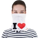 I love jack Face Seamless Bandana (Adult) View1