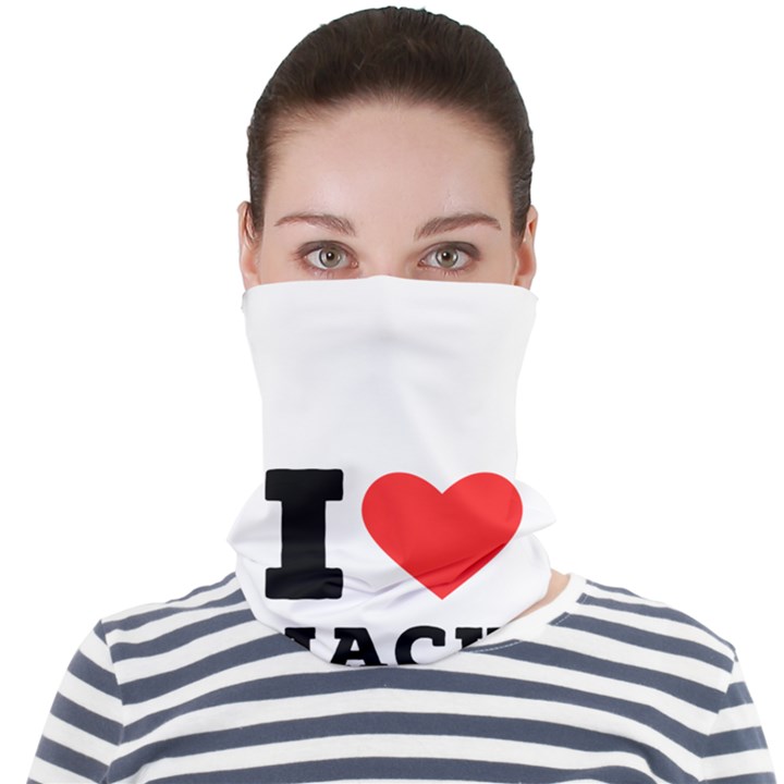 I love jack Face Seamless Bandana (Adult)