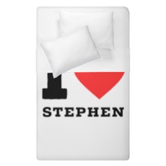 I Love Stephen Duvet Cover Double Side (single Size) by ilovewhateva