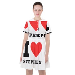 I Love Stephen Sailor Dress by ilovewhateva