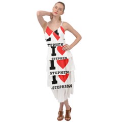 I Love Stephen Layered Bottom Dress by ilovewhateva