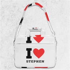 I Love Stephen Macbook Pro 13  Shoulder Laptop Bag  by ilovewhateva