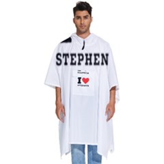 I Love Stephen Men s Hooded Rain Ponchos by ilovewhateva