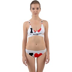 I Love Raymond Wrap Around Bikini Set by ilovewhateva