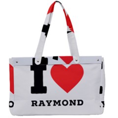 I Love Raymond Canvas Work Bag by ilovewhateva