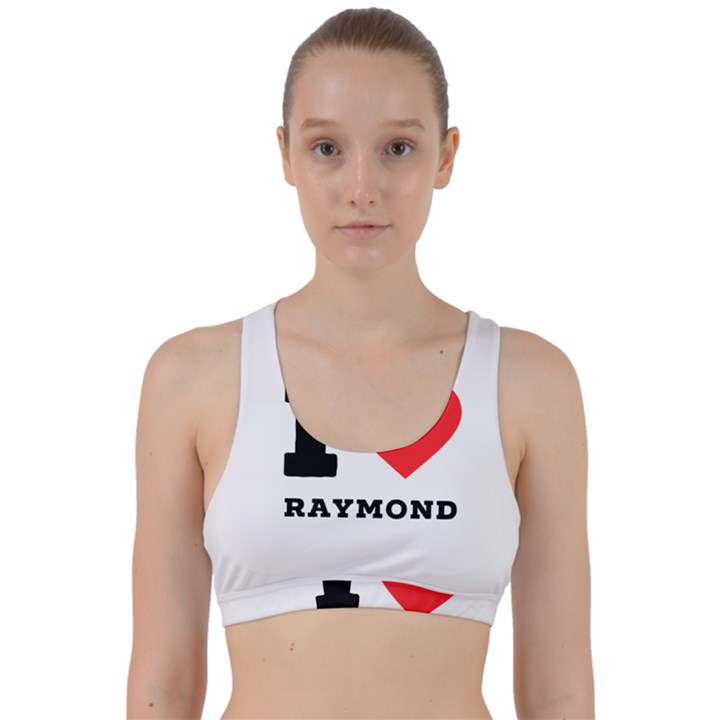 I love raymond Back Weave Sports Bra