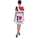 I love raymond Short Sleeve Shoulder Cut Out Dress  View2