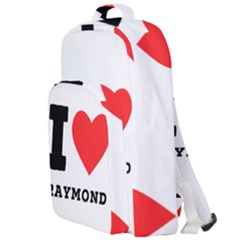 I Love Raymond Double Compartment Backpack by ilovewhateva