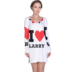 I Love Larry Long Sleeve Nightdress by ilovewhateva