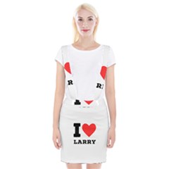 I Love Larry Braces Suspender Skirt by ilovewhateva