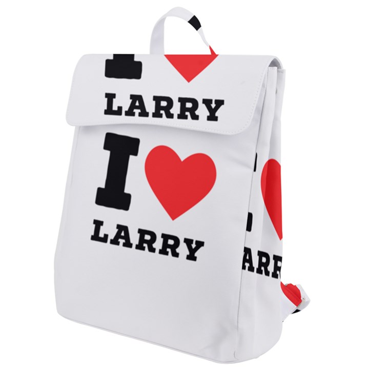 I love larry Flap Top Backpack