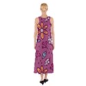 Flowers Petals Leaves Foliage Sleeveless Maxi Dress View2