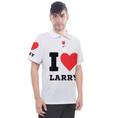 I Love Larry Men s Polo Tee by ilovewhateva