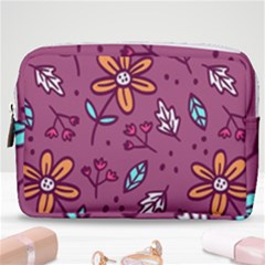 Flowers Petals Leaves Foliage Make Up Pouch (medium) by Ravend