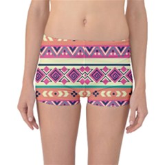 Unique Pattern Design Vintage Reversible Boyleg Bikini Bottoms by Ravend