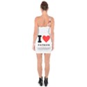 I love Patrick  One Shoulder Ring Trim Bodycon Dress View2