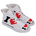 I love Patrick  Men s Hi-Top Skate Sneakers View3