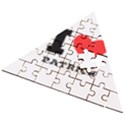 I love Patrick  Wooden Puzzle Triangle View2