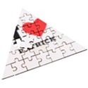 I love Patrick  Wooden Puzzle Triangle View3